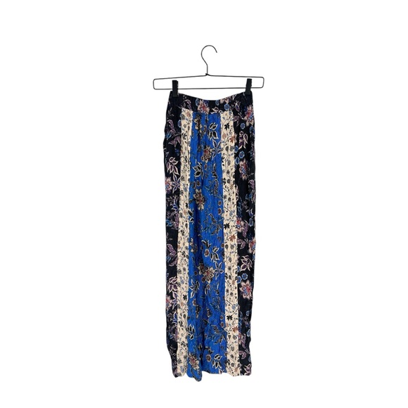 Floral Patchwork Palazzo Pants | Extra Small - Picture 4 of 4